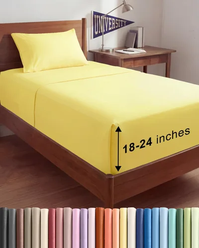 Miniatura 116 de Sábanas King divididas con bolsillos extra profundos, sábanas transpirables y refrescantes de 5 piezas, sábanas de lujo para hotel, suaves, sin 22