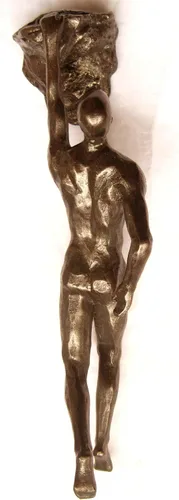 Miniatura 8 de MODIRNATION "El Alpinista" Figura Colgante Moderna para Pared, Estatua de Resina Retro y Elegante para Decoración de Hogar y Oficina, Arte