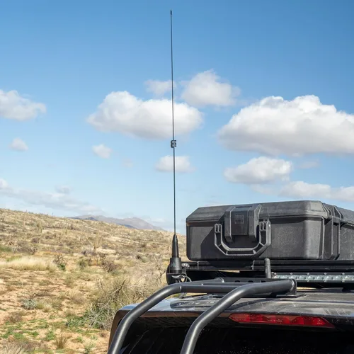Miniatura 4 de Midland - MXTA26 MicroMobile 1.5 pulgadas de diámetro de base antena de látigo de ganancia 6DB con NMO Ideal para todoterrenos, overlanders