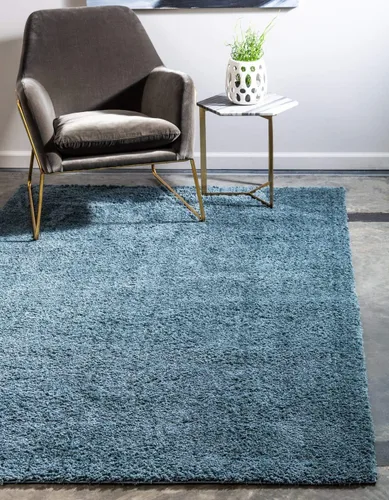 Miniatura 30 de Unique Loom Studio Colección Solid Shag - Alfombra Urbana Moderna Super Suave y de Felpa