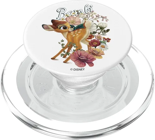 Miniatura 7 de Disney PopSockets de retrato floral de Bambi PopGrip intercambiable