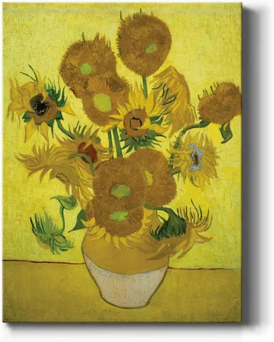 Miniatura 42 de Renditions Gallery Vincent Van Gogh Impreso Flores de almendra, famosa reproducción de pintura, lienzo de alta calidad envuelto en galería, listo