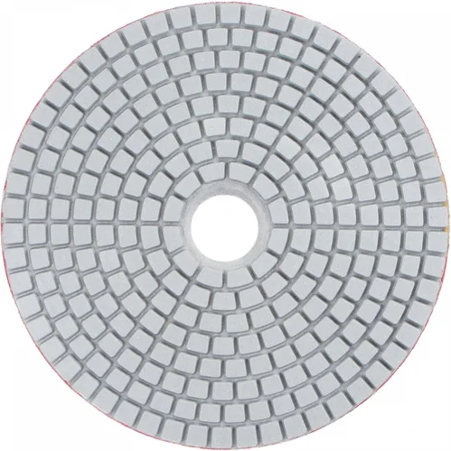 Miniatura 9 de uxcell Almohadilla de pulido de diamante de 5 pulgadas, 30 granos molienda húmeda/seca para piso de encimera de mármol de hormigón de piedra Azul