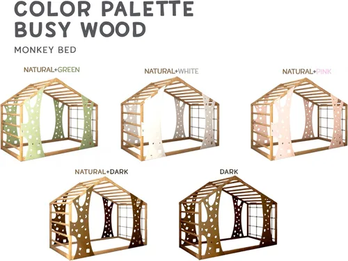 Miniatura 8 de Cama Montessori 2 en 1 tamaño individual con gimnasio interior para niños para actividades en el hogar, cama de piso fabricada en Europa