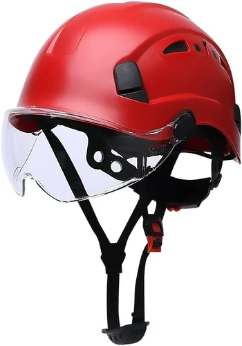 Miniatura 8 de Cascos De Construcción Casco de Seguridad con Visera 6 Puntos Ajustable Suspensión ANSI Z89.1 Tipo I Clase C Hardhats, Cascos De Construcción