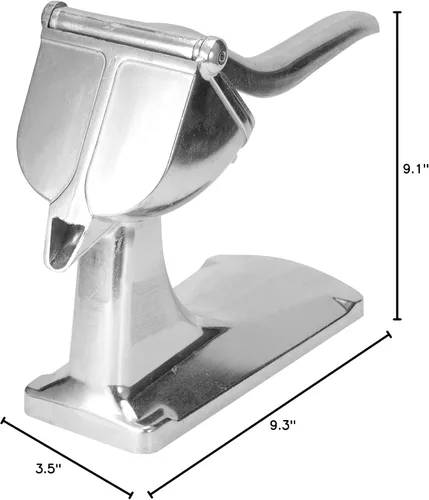 Miniatura 10 de Exprimidor manual de frutas de acero inoxidable, mini exprimidor de limón multifunción exprimidor manual de cítricos, herramienta extractora