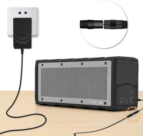 Miniatura 5 de Adaptador de CA de 12 V para Braven BRV-X 14073941 14113952 13113902 Altavoz inalámbrico ultra resistente Braven BRVX BRVXGWB BRVXBBB; BRV-HD