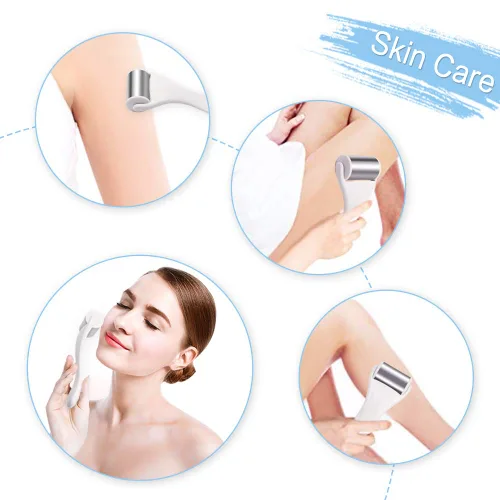 Miniatura 3 de MAANGE Rodillo de hielo para cara y ojos, hinchazón, migraña, alivio del dolor y lesiones menores, productos para el cuidado de la piel, masajeador