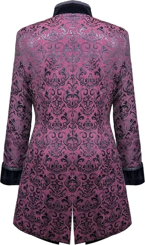 Miniatura 3 de Chaqueta larga estilo steampunk vintage para hombre, abrigo gótico victoriano