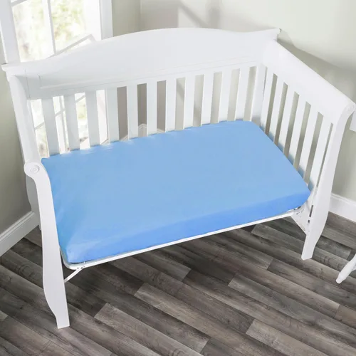 Miniatura 36 de EVERYDAY KIDS Juego de 2 sábanas bajeras ajustadas para cuna de niño, 100% microfibra suave y transpirable, sábana para bebé, se adapta al colchón