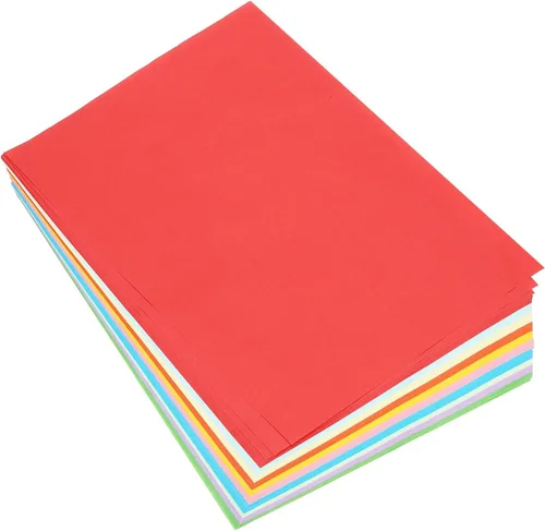 Miniatura 86 de MECCANIXITY 100 hojas de papel de origami de doble cara de 8 x 8 pulgadas (7.9 x 7.9 in), hoja cuadrada para proyectos de manualidades, Pasto verde