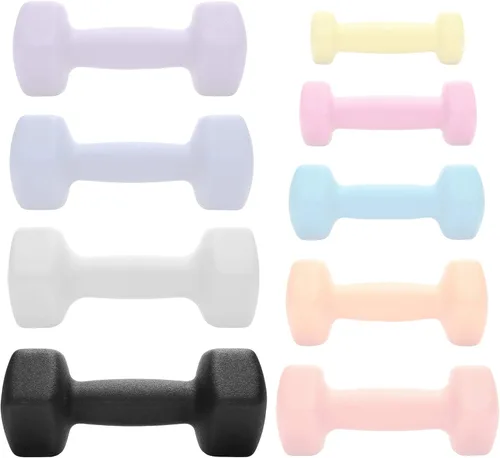 Miniatura 5 de Philosophy Gym Juego de 2 mancuernas de neopreno con forma hexagonal