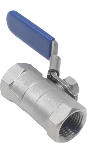Miniatura 5 de HFS (R) Válvula de bola de una pieza 1/2" NPT hembra x 1/2" NPT hembra, acero inoxidable 304, 1000 CWP