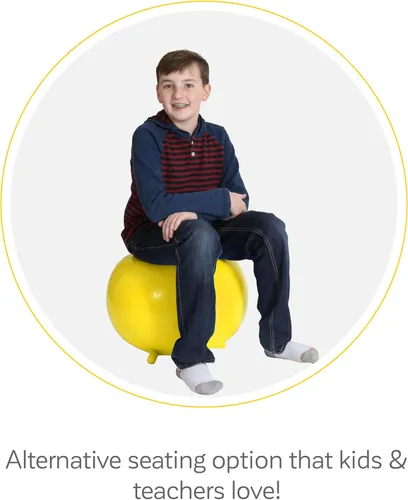 Miniatura 2 de Diversión y función: pelota para silla - Silla de pelota de yoga para niños - Asiento flexible para aula, escuela primaria y secundaria - Silla