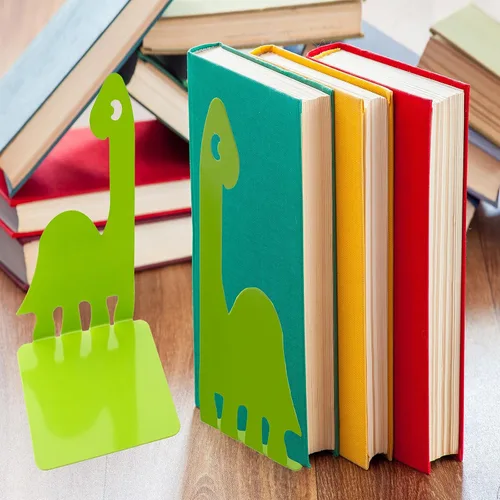 Miniatura 4 de Artkingdome Sujetalibros de dinosaurio, libros de extremos de habitación, soporte para escritorio, escuela liberaria, sujetalibros decorativos