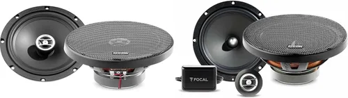 Focal Paquete de auditor - RSE-165 6.5" altavoces componentes de 2 vías (par) y altavoces coaxiales de 2 vías RCX-165 de 6.5 pulgadas (par)