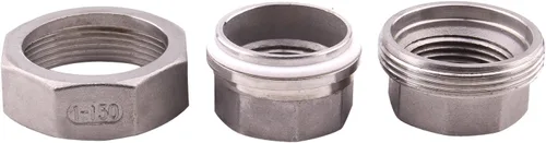 Miniatura 6 de Unión de accesorios de tubería fundida - 1" NPT hembra montaje acero inoxidable 304, clase 150
