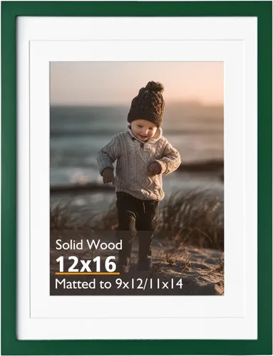 Miniatura 76 de KINLINK 3.5x5 Picture Frame, Ash Black Solid Wood Frame with Plexiglass for Table Top and Wall Mounting, Photo Frame for Horizontal or Vertical