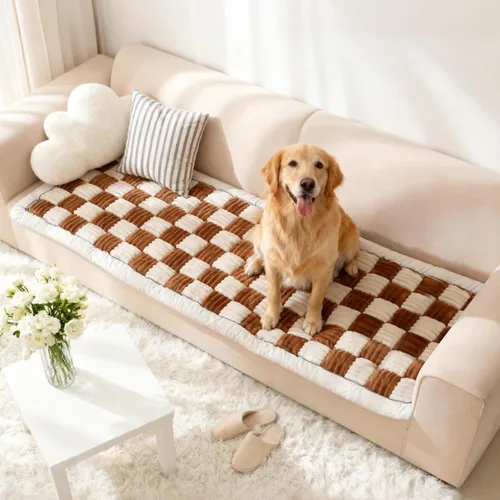 Miniatura 8 de Funda protectora de sofá para perros, fundas de sofá para perros, cojín de sofá para perros, lavable, alfombrilla para mascotas, fundas de sofá