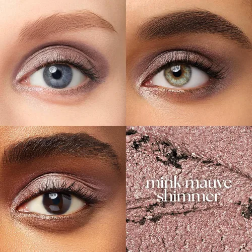 Miniatura 2 de Julep - Sombra de ojos 101 de crema a polvo, impermeable, barra con doble punta – Mink Mauve Shimmer – Sombra de ojos brillante de mauve apagado