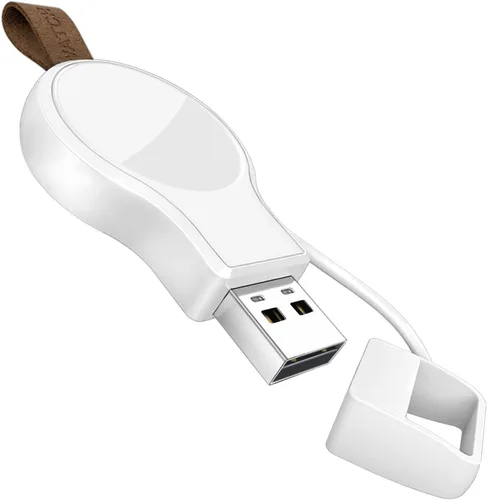 Miniatura 11 de Cargador inalámbrico para Apple Watch, cargador inalámbrico portátil, cargador inalámbrico de viaje, carga inalámbrica magnética compatible con Negro
