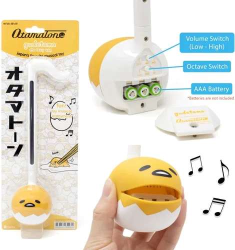 Miniatura 4 de Edición Especial Sanrio Otamatone (juego de 2 piezas - Aggretsuko dulce + Gudetama) - Instrumento musical electrónico de juguete por Maywa Denki