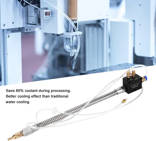 Miniatura 3 de Garosa Sistema de pulverización de lubricación de refrigerante de niebla, para corte de metal, máquina rociadora de enfriamiento para tubería