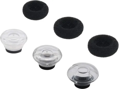 Miniatura 6 de ALXCD Auriculares de gel para auriculares Voyager 5200, S/M/L 3 piezas de almohadillas de gel suave y 3 puntas de cubierta de espuma, apto para Negro