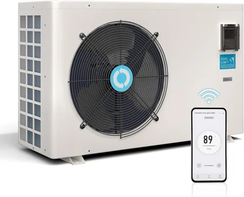 Miniatura 15 de ECOPOOLTECH Bomba de calor para piscina Calentador eléctrico para piscinas sobre el suelo (hasta 5000 galones) Compresor Turbo X Ultra Control
