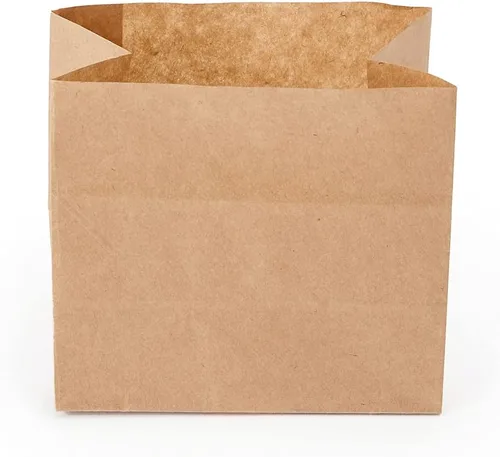 Miniatura 8 de Restaurantware Kraft Snack Bag 100 unidades 4.25 x 2.5 x 3.75 pulgadas Mini Snack Bag Rectangular Papel Embalaje Kraft