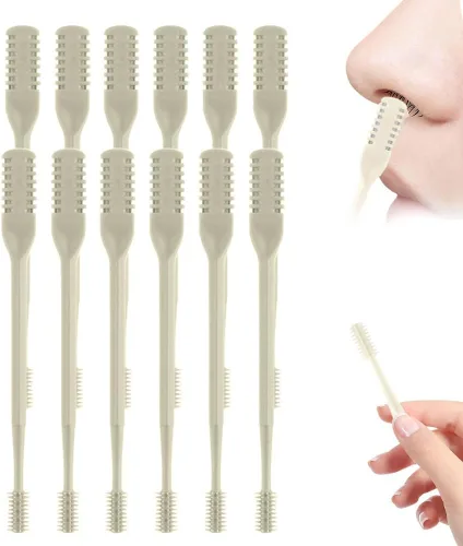 Miniatura 17 de Cortador de Vello Nasal Mejorado 2025, Herramienta Profesional 2 en 1 para Quitar Vello de Fosa Nasal, Cuchilla Afilada y Segura de Doble Cara