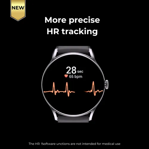 Miniatura 3 de Reloj inteligente para hombres y mujeres (respuesta/hacer llamadas), reloj inteligente con voz AI integrada, rastreador de fitness HD de 1.6