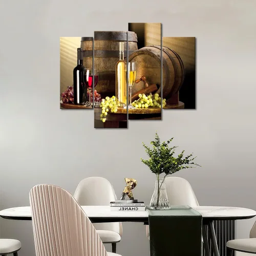 Miniatura 6 de Cuadros de vinos y uvas para la pared, de First Wall Art, decoración moderna para el hogar