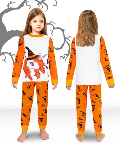 Miniatura 6 de Pijamas de Navidad para niños y niñas de 18 meses-12 años, ropa de dormir 100% algodón