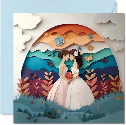 Miniatura 9 de Stuff4 Tarjetas de boda para parejas – Mejor día – Felicitaciones feliz regalos de compromiso, felicitaciones bien hechas, tarjetas de felicitación