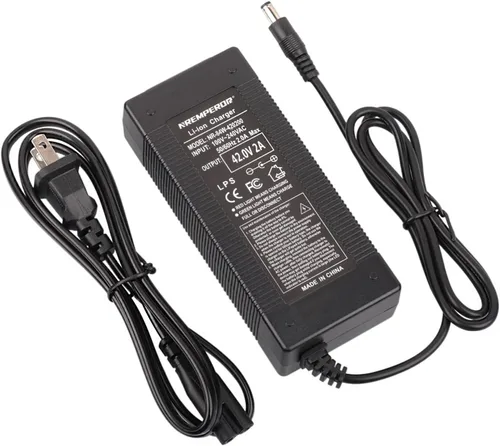 Salida del cargador de 36 VDC 2A 7.8Ah 7.5ah 8.7Ah 10s 3.6V Cargador de repuesto Diámetro del conector 0.217 inx0.083 in/0.098 in para V1 EB5 EB8 EB7