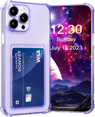 Miniatura 27 de AKABEILA Funda para iPhone 11 Pro Clear Cute Phone Case Soft TPU Wallet Case Slim Bag Cover a prueba de golpes con ranura para tarjetas Transparente