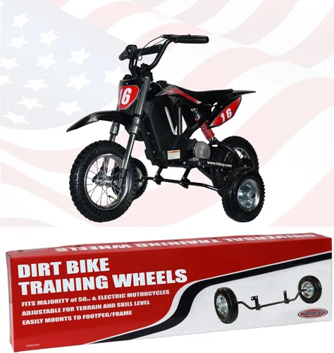 Miniatura 27 de Ruedas Hardline Products USA para niños pequeños: ruedas de entrenamiento para bicicletas de equilibrio Stacyc, KTM, Husqvarna, GAS GAS