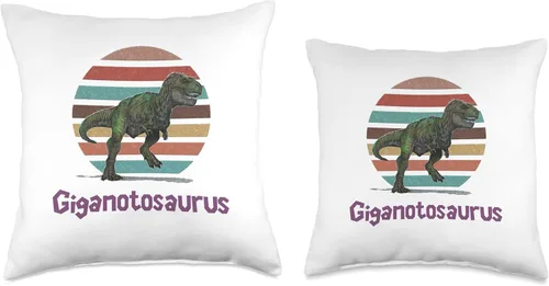 Miniatura 3 de Giganotosaurus Retro T rex - Cojín prehistórico para el Día del Padre