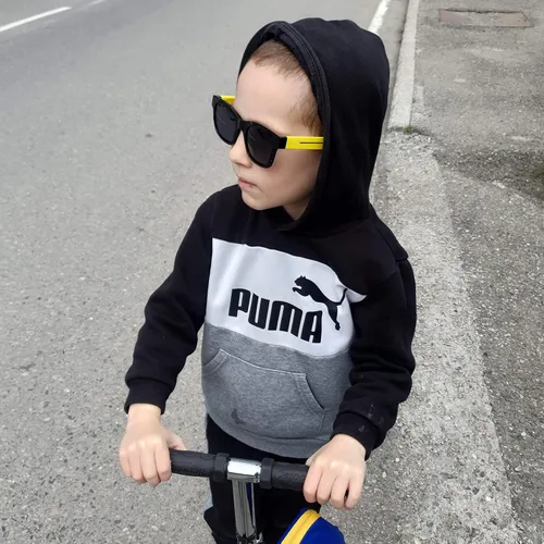 Miniatura 2 de DUCO Gafas de sol polarizadas para niños, lindas gafas de sol irrompibles para niños, protección UV400 para niños de 6 a 10 años, K019