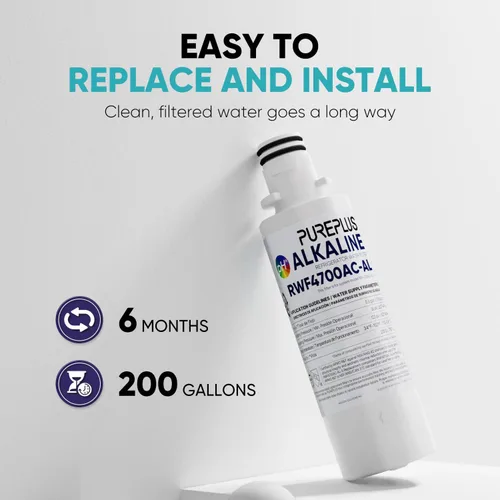 Miniatura 8 de PUREPLUS Alkaline ADQ747935 Reemplazo para LG LT1000P LT1000 Kenmore Elite 9980 LT1000PC, MDJ64844601 ADQ74793501, LMXS28626S, LFXS26973S, Filtro