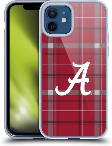 Miniatura 379 de Head Case Designs Funda de gel suave con licencia oficial de la Universidad de Alabama UA Collage compatible con Apple iPhone 13 Pro Max