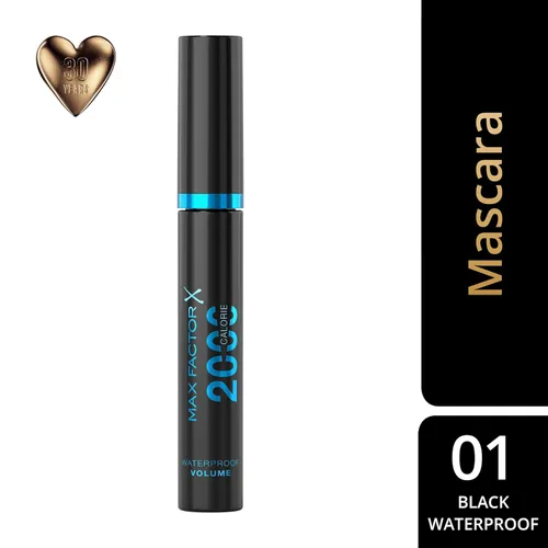 Miniatura 2 de Max Factor - Máscara de pestañas impermeable de 2000 calorías, color negro, para mujer, 0.3 fl oz