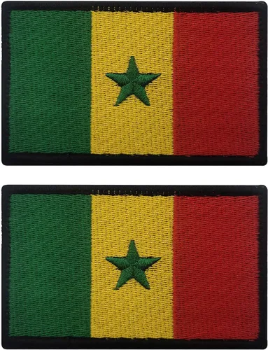 Miniatura 124 de 2 parches de bandera de Japón de AliPlus bordados tácticos militares moral parche apliques gancho y bucle