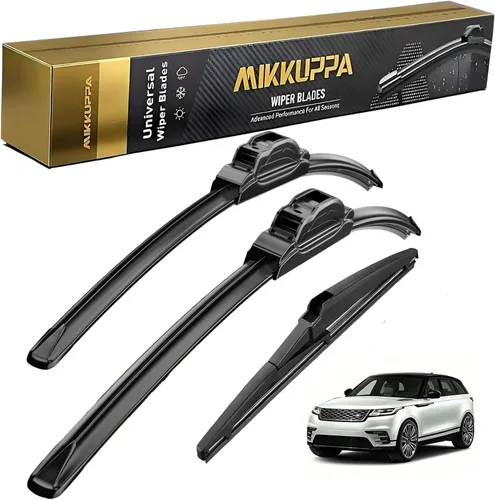Miniatura 41 de MIKKUPPA Juego de 3 limpiaparabrisas de 22+21+12 pulgadas - Reemplazo para Dodge Durango 2011-2023, Jeep Grand Cherokee 2011-2013 - Limpiaparabrisas