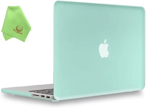 Miniatura 88 de UESWILL Funda de Carcasa Rígida Mate Compatible con MacBook Pro (Retina, 13 pulgadas, principios de 2015/2014/2013/finales de 2012), Modelo Negro