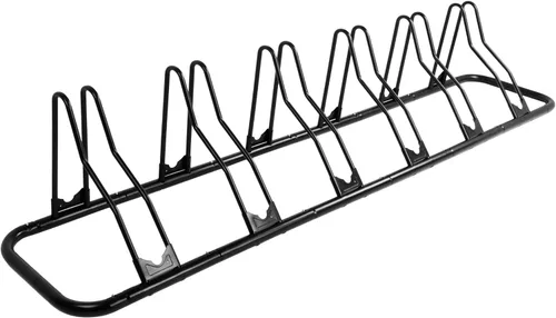 Cyclingdeal Soporte de estacionamiento en el suelo para bicicletas - para bicicleta de montaña MTB y bicicleta de carretera - Almacenamiento para