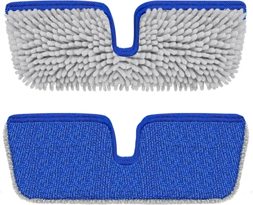 Almohadillas reutilizables para mopa de polvo Enspoway, repuestos de felpilla de microfibra de doble cara para limpieza de azulejos de cocina y