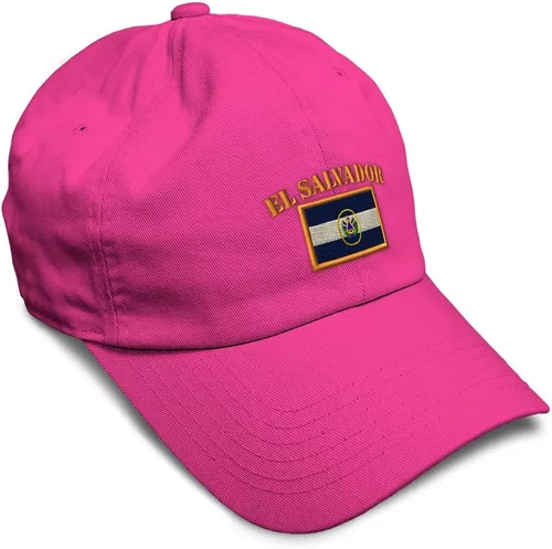 Miniatura 21 de Speedy Pros Sombrero de béisbol suave bordado papá sombrero El Salvador bandera bordado hombres y señoras gorra de béisbol algodón