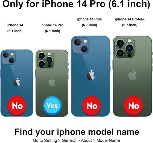 Miniatura 2 de HAOPINSH Funda tipo cartera para iPhone 14 Pro con tarjetero, patrón de flores pálidas en la parte trasera, de piel sintética, con ranuras para Flor